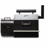 Front view of the Yoder Smokers YS480-BI Built-in Wood Pellet Grill with ACS Controller