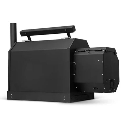 Rear view of Yoder Smokers YS640s built-in model