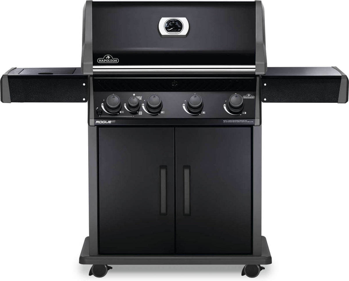 Napoleon Rogue XT 525 Gas Grill with Infrared Side Burner - Black | Limited Stock