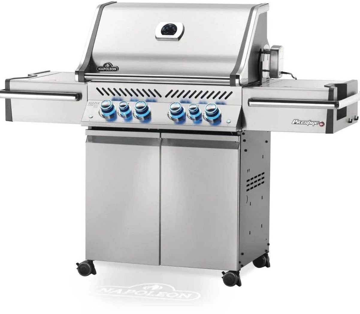 Napoleon Prestige PRO 500 Natural Gas Grill w/ Rear & Side Infrared Burners PRO500RSIBNSS-3 - Texas Star Grill Shop