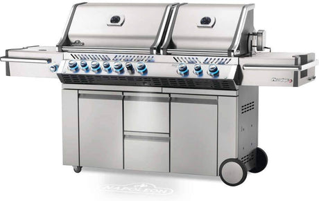 Napoleon PRO825RSBINSS-3 Prestige PRO 825 RSBI Natural Gas Grill, sq.in. + Infrared Rear & Bottom Range Burner, Stainless Steel - Texas Star Grill Shop