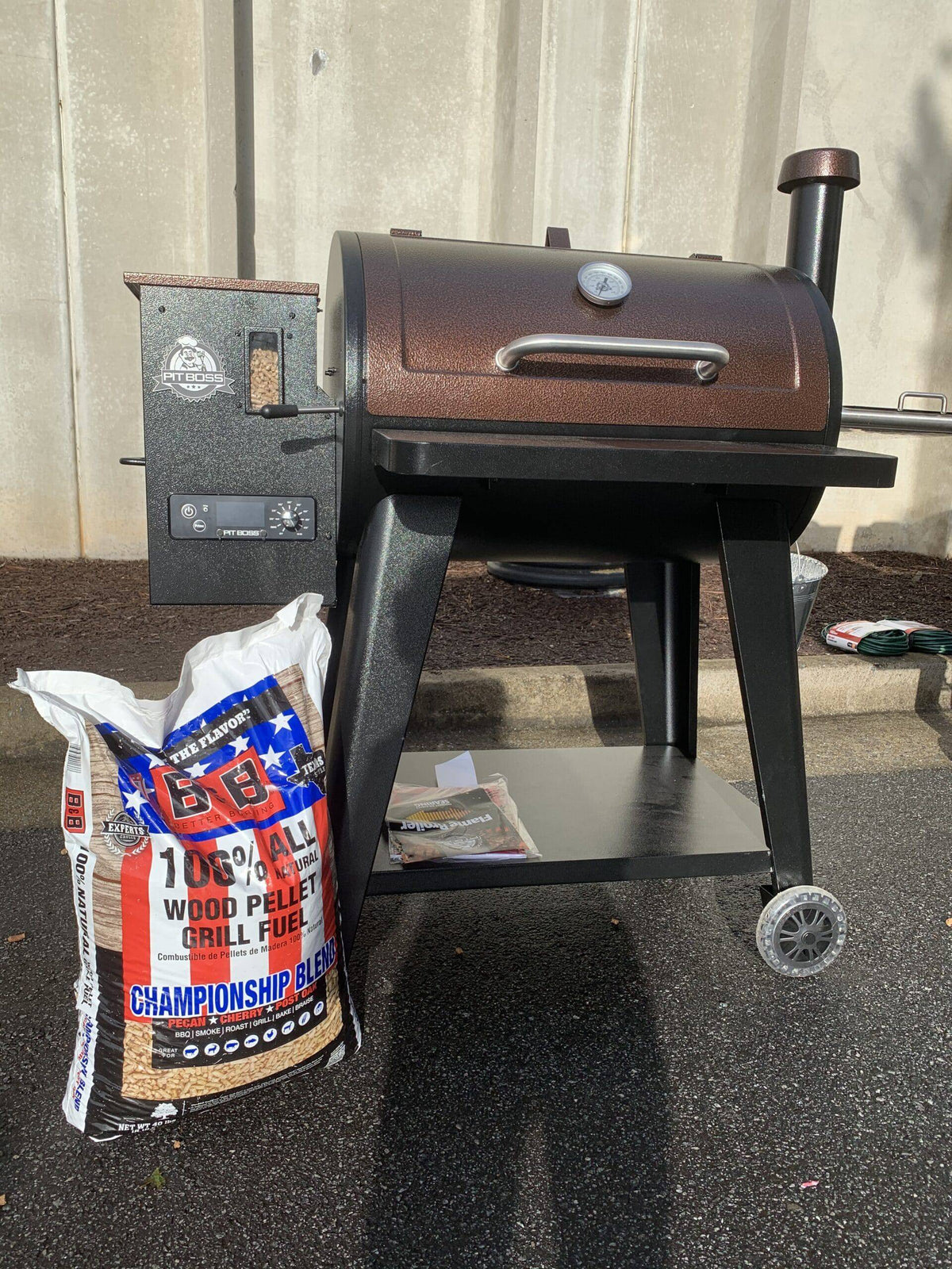 B&B Championship Blend Wood Pellets - Texas Star Grill Shop