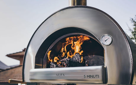 Alfa Pizza Oven 5 Minuti Top Only Copper FX5MIN-LRAM-T - Texas Star Grill Shop FX5MIN-LRAM-T