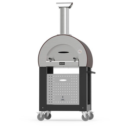 Alfa Pizza Oven 5 Minuti Top Only Copper FX5MIN-LRAM-T - Texas Star Grill Shop FX5MIN-LRAM-T