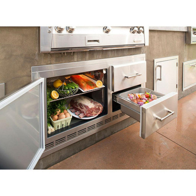Alfresco Built-In Under Grill Refrigerator ARXE-42 - Texas Star Grill Shop ARXE-42