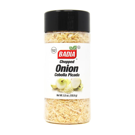 Badia Chopped Onion 5.5oz 00105 - Texas Star Grill Shop 105