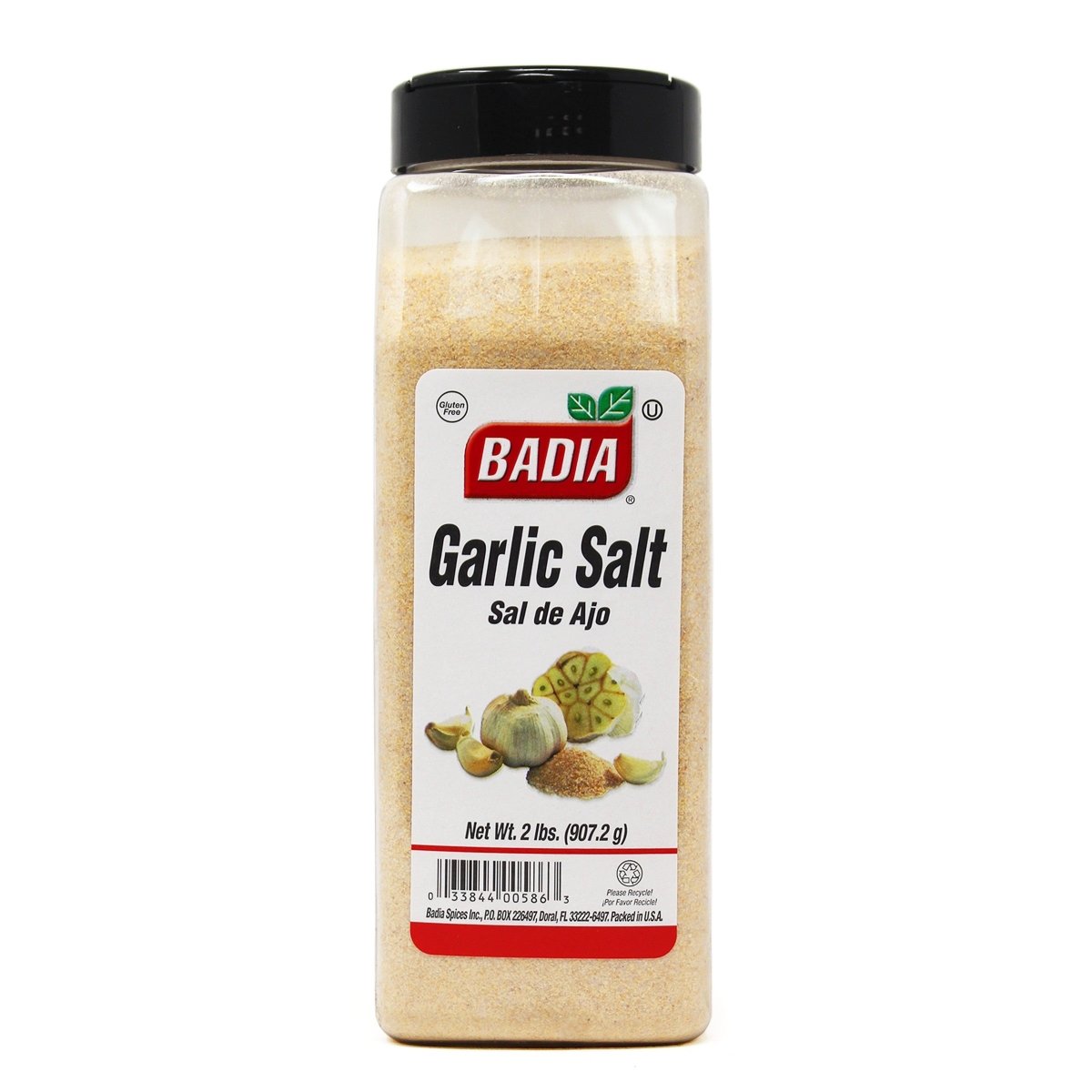 Badia Garlic Salt 2Lb. 00586 - Texas Star Grill Shop 5863