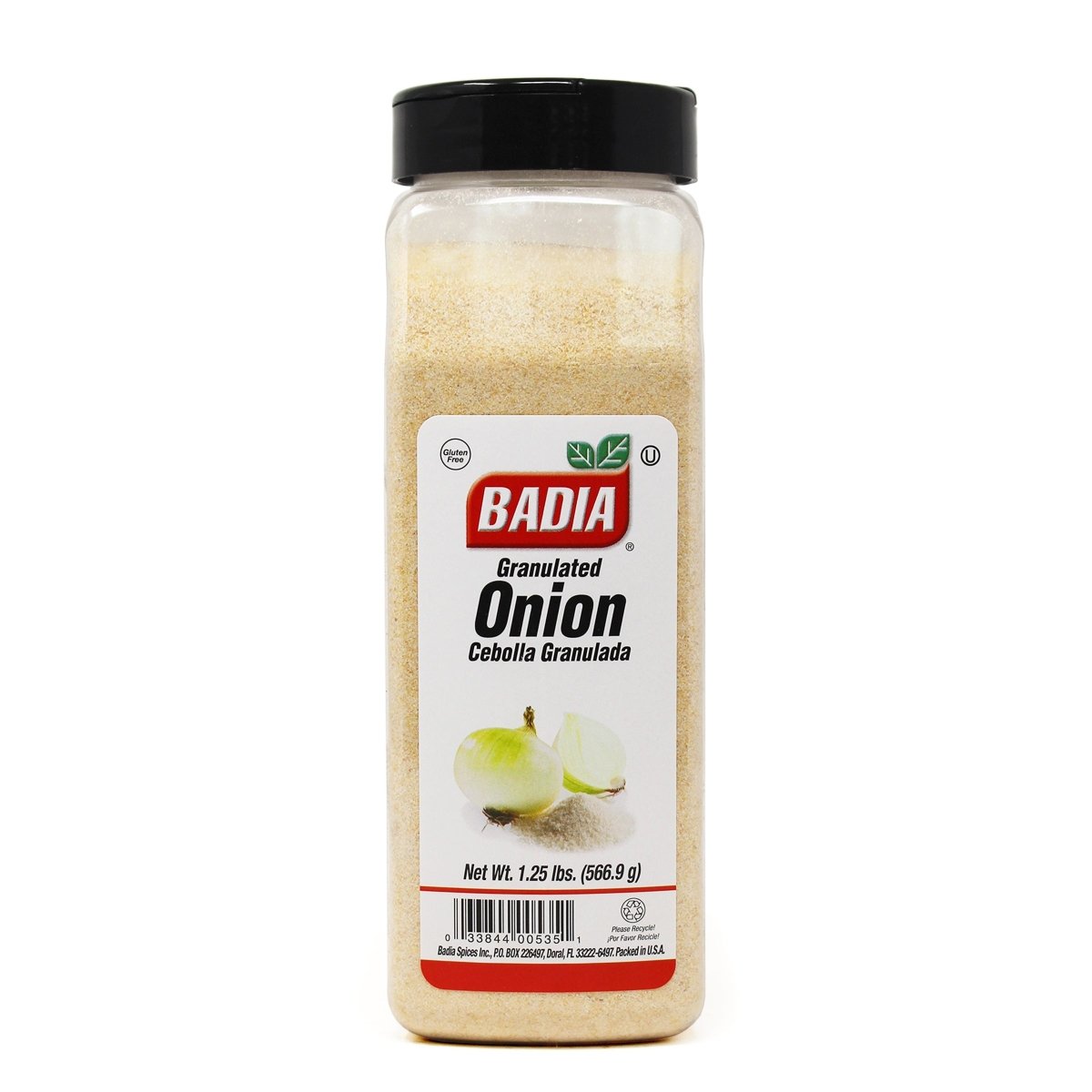 Badia Granulated Onion 1.25 lbs 00535 - Texas Star Grill Shop 535