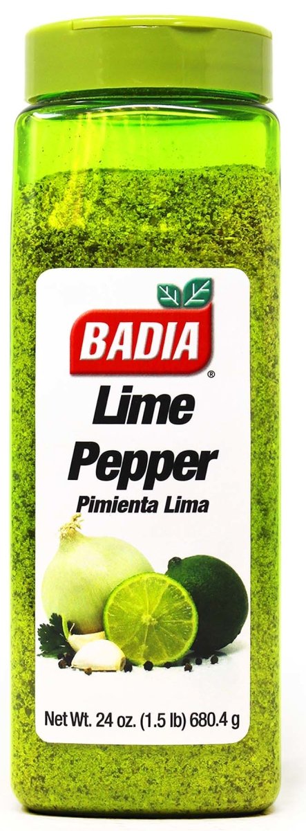 Badia Lime Pepper 24oz 357 – Texas Star Grill Shop
