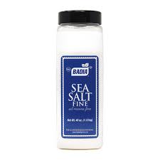 Badia Sea Salt Fine 40oz 00839 - Texas Star Grill Shop 839