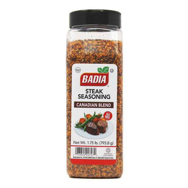 Badia Steak Seasoning 1.75lb 00727 - Texas Star Grill Shop 727