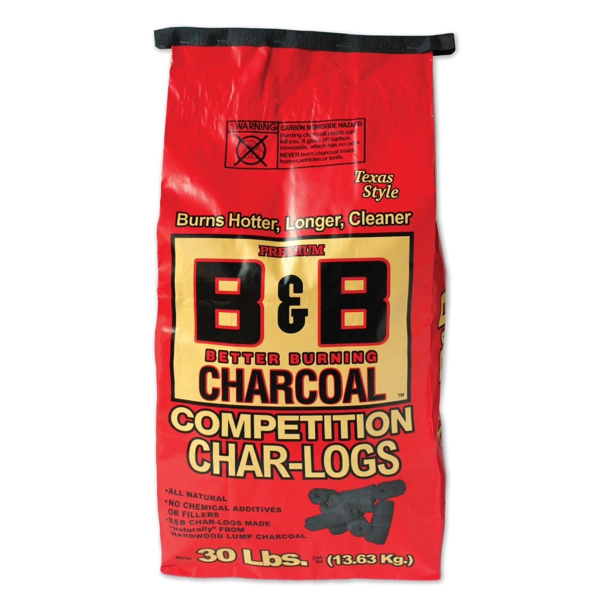 BB Charcoal Logs B00106 - Texas Star Grill Shop B00106