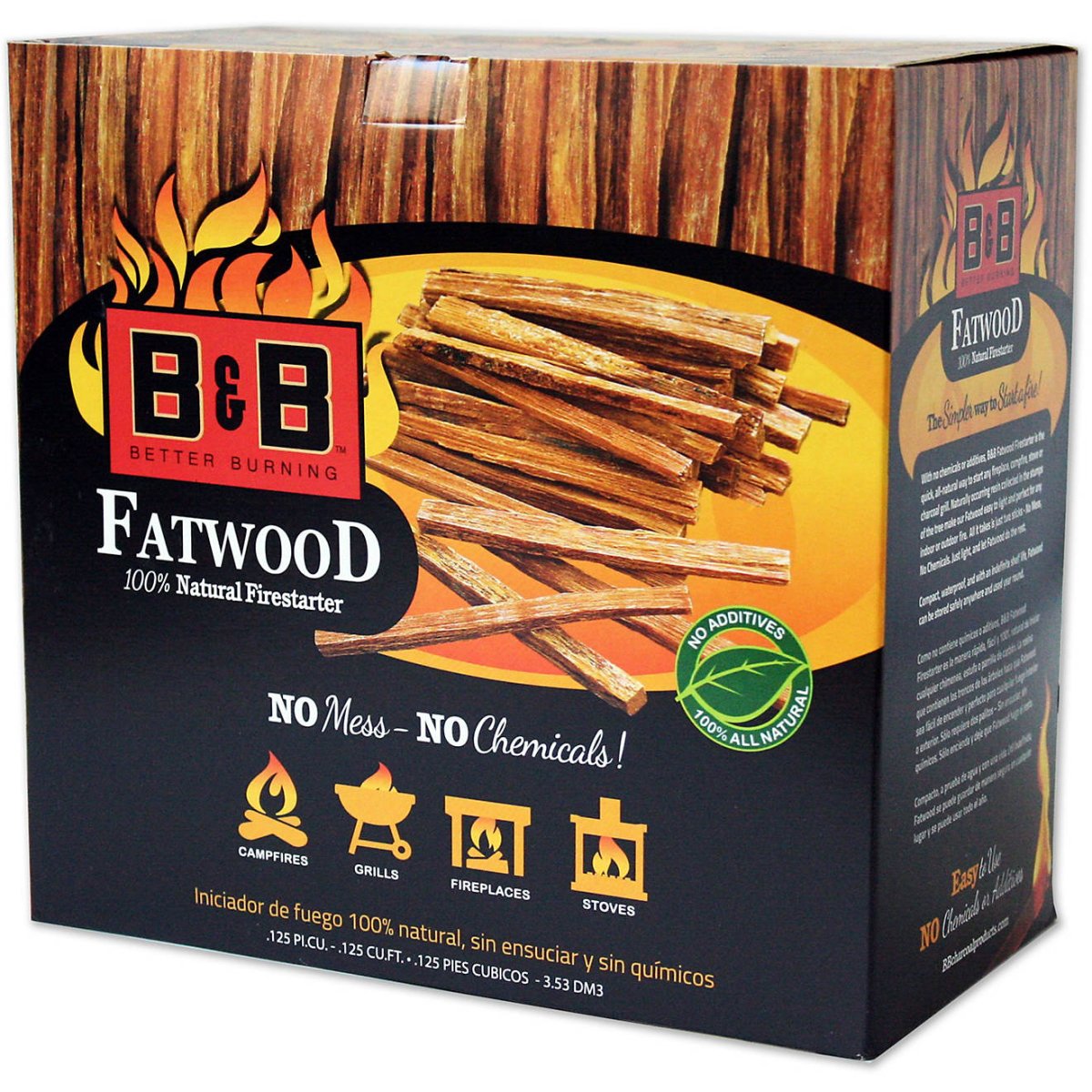 BB Fatwood Firestarter B00093 - Texas Star Grill Shop B00093