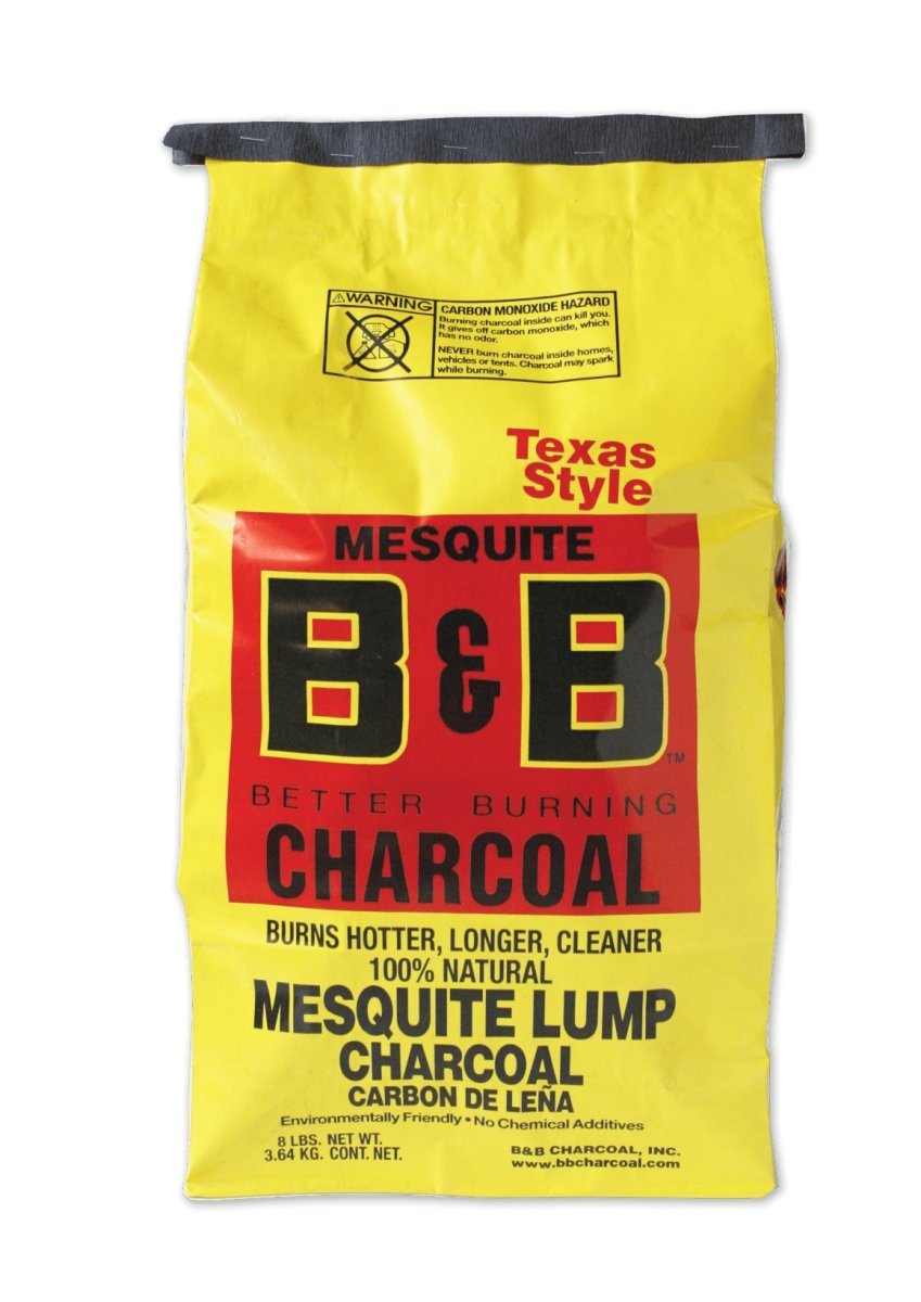 BB Mesquite Lump Charcoal 20lb - Texas Star Grill Shop B00054