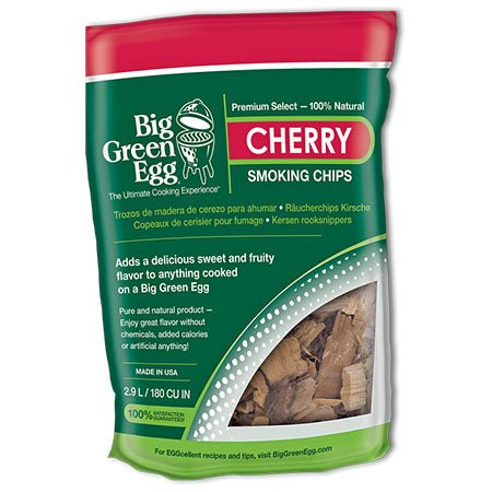 BGE Premium Kiln Dried Cherry Wood Smoking Chips - Texas Star Grill Shop 113979