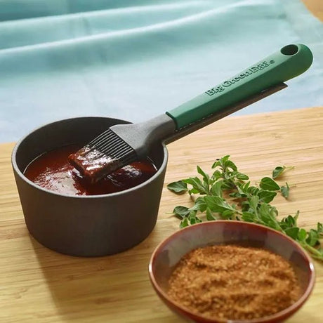 BGE Sauce Pot with Basting Brush - Texas Star Grill Shop 117663