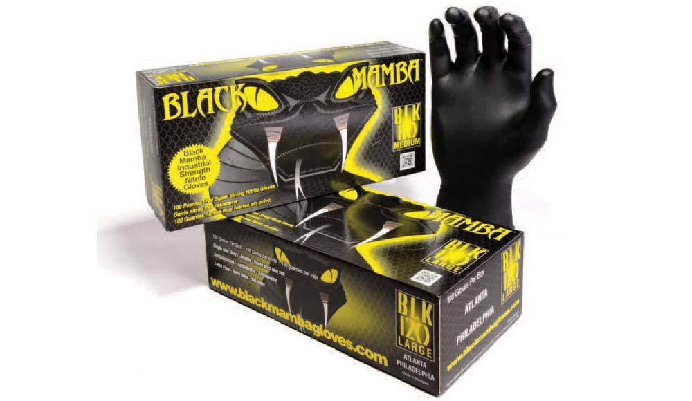 Black Mamba Torgue Nitrile Grip Gloves, Large & Extra Large (Box of 100) - Texas Star Grill Shop BLK-120