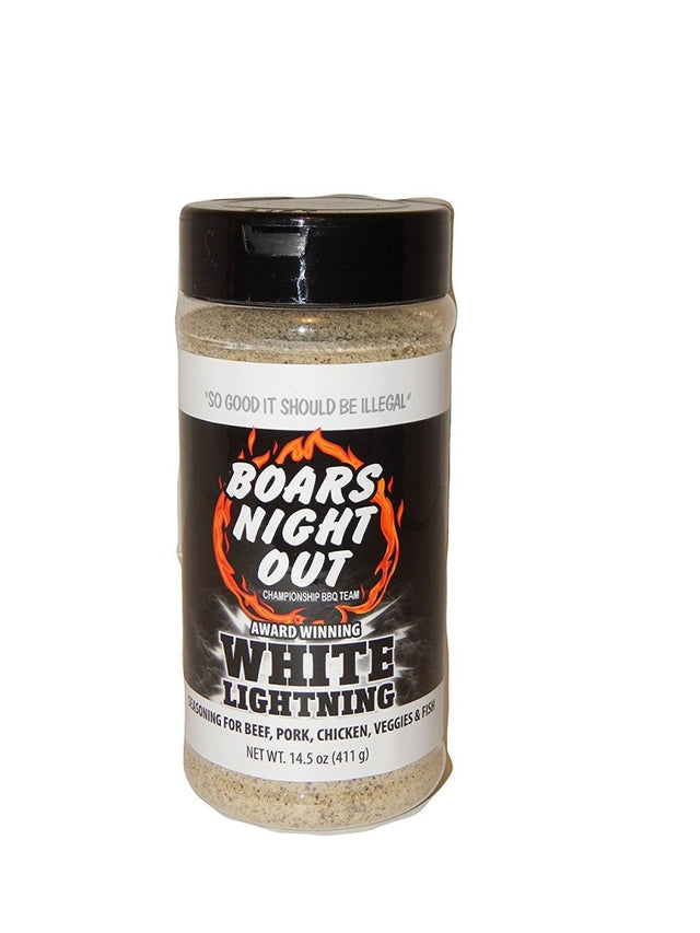Boars Night Out White Lightning Seasoning 14.5oz - Texas Star Grill Shop 4E+11