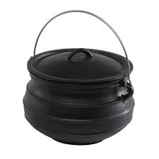 Breeo 1.5 Gallon Cast Iron Kettle with Lid - Texas Star Grill Shop BR-1381