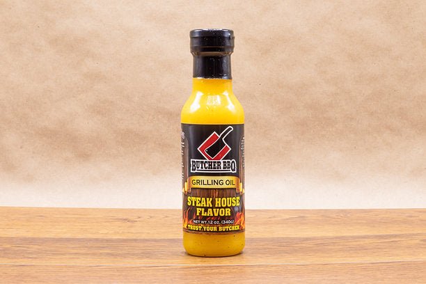 Butcher BBQ Grilling Oil Steakhouse Flavor - Texas Star Grill Shop 74787