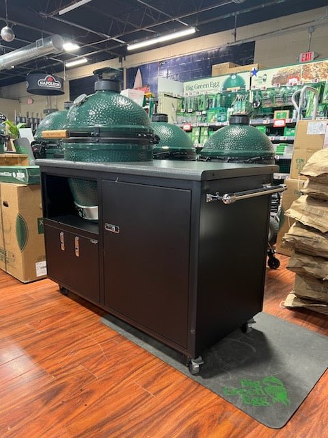 Challenger 48" Torch for Large Big Green Egg - Silver Vein & Textured Black - Texas Star Grill Shop 7100-000452
