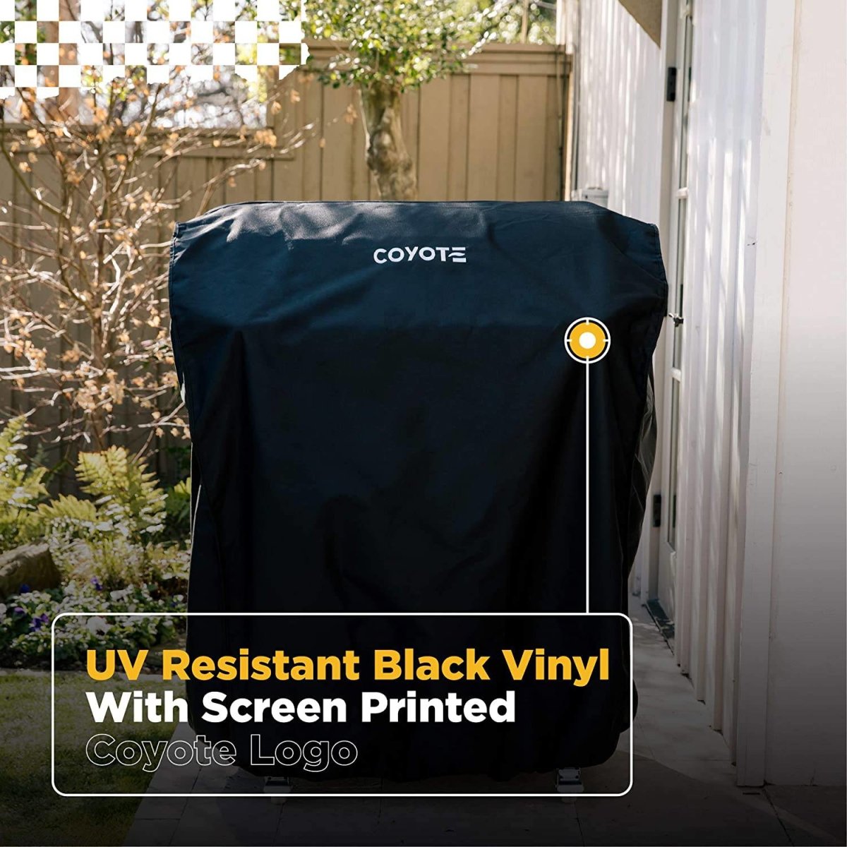 Coyote Grill Cover, Compatible with Coyote 28” Grills on Carts - CCVR2