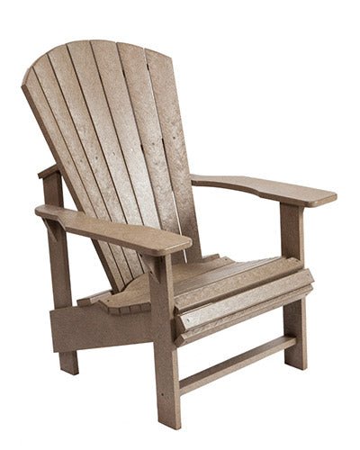 C.R. Plastic Product Upright Adirondack Chair C03 - Texas Star Grill Shop C03-07
