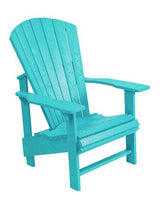 C.R. Plastic Product Upright Adirondack Chair C03 - Texas Star Grill Shop C03-09