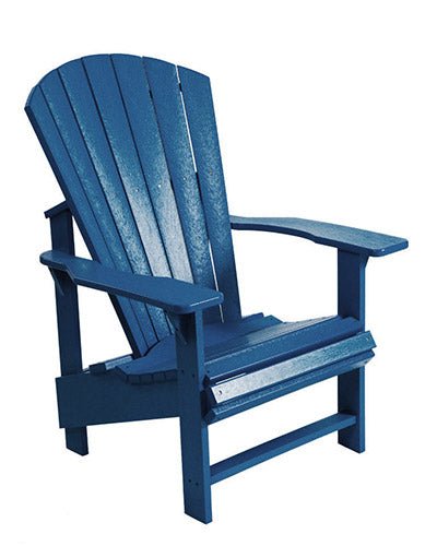 C.R. Plastic Product Upright Adirondack Chair C03 - Texas Star Grill Shop C03-20