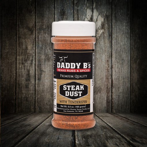 Daddy B's Steak Dust 6oz SDMED01 - Texas Star Grill Shop SDMED01