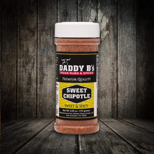 Daddy B's Sweet Chipotle 6.25oz SCMED01 - Texas Star Grill Shop SCMED01
