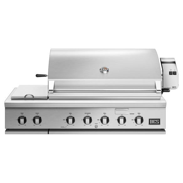 DCS 48in with Integrated Side Burners, BH1-48RS - Texas Star Grill Shop BH1-48RS-N