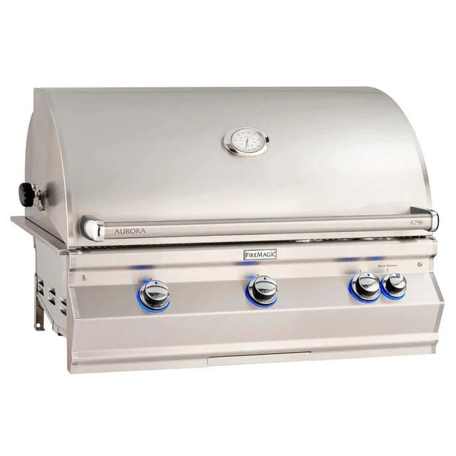 Fire Magic A790i Aurora w/ Backburner & Rotisserie A790i-8EAN - Texas Star Grill Shop A790i-8EAN