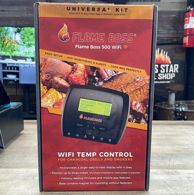 Flame Boss 500 WiFi FB500--Universal Kit - Texas Star Grill Shop FB500U