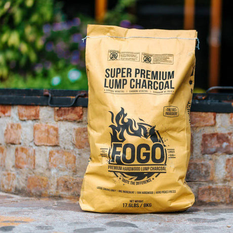 FOGO 17.6LB Super Premium Lump Charcoal FOGO-SUPERPREM - Texas Star Grill Shop FOGO-SUPERPREM