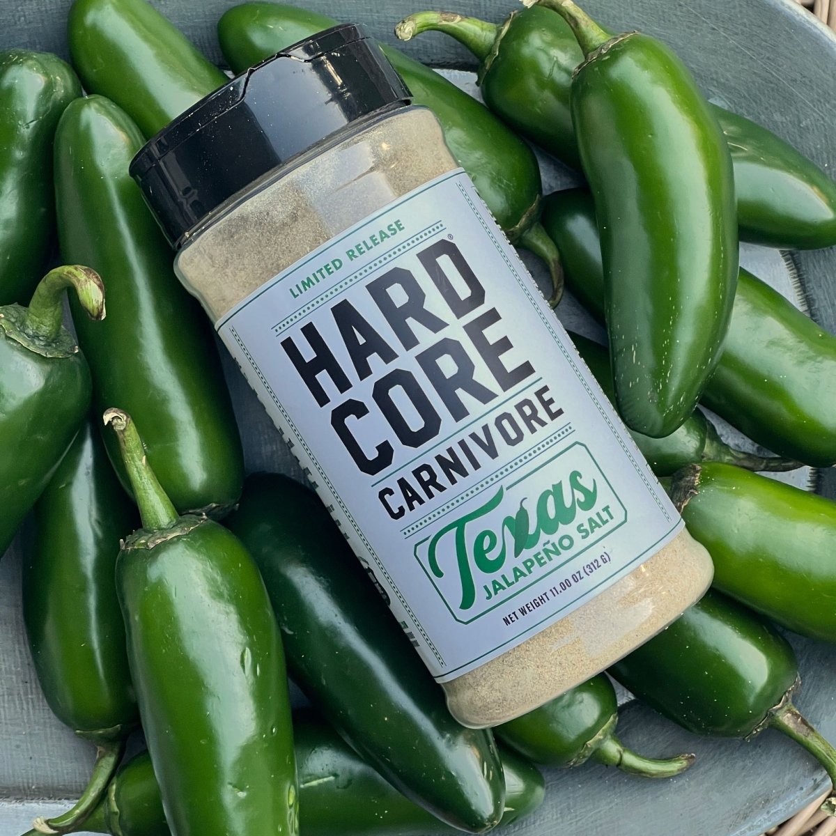 Hardcore Carnivore Texas Jalapeno Salt - Texas Star Grill Shop HCC182P12