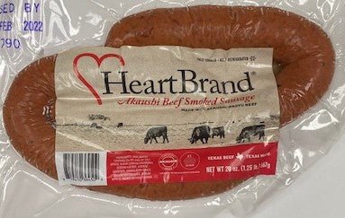 Heartbrand Sausage All Beef Instore PIck-Up Only - Texas Star Grill Shop 36450