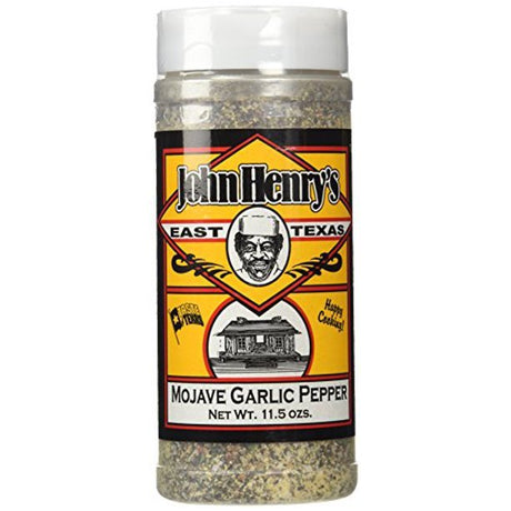 John Henry's Mojave Garlic Pepper - Texas Star Grill Shop 52009