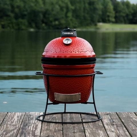 Ceramic charcoal grill best sale