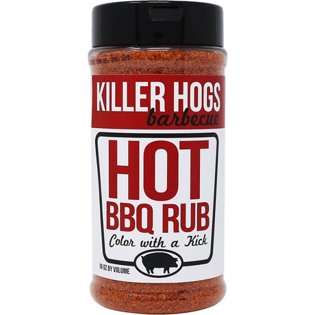 Killer Hogs Hot BBQ Rub - Texas Star Grill Shop H2Q-0076-CS