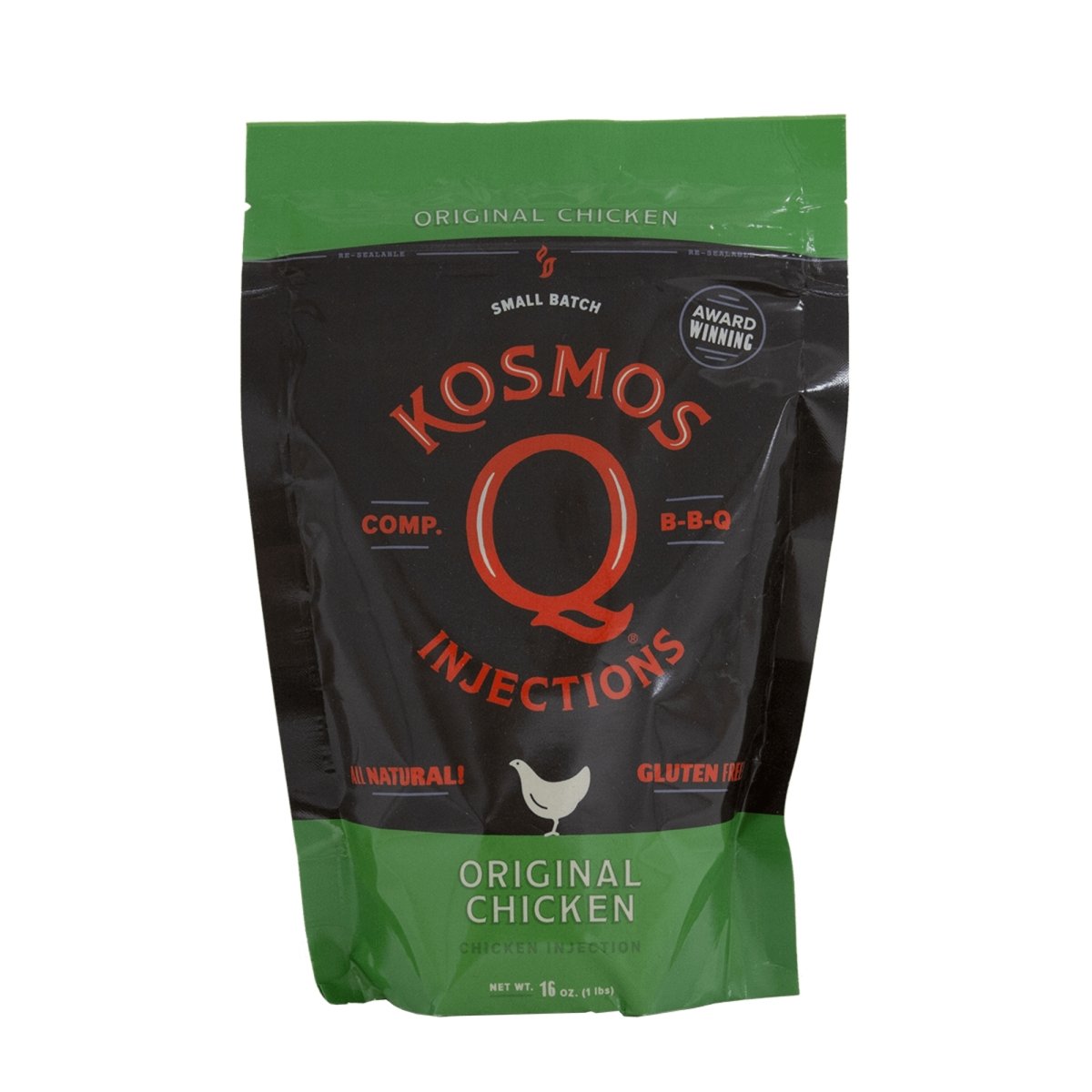 Kosmos Q Original Chicken Injection - Texas Star Grill Shop KOS-CHXINJ-15X1