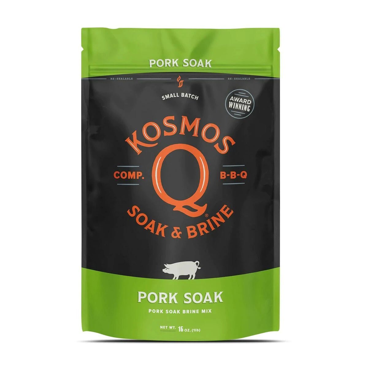 Kosmos Q Pork Soak Brine - Texas Star Grill Shop KOS-PORSOAK