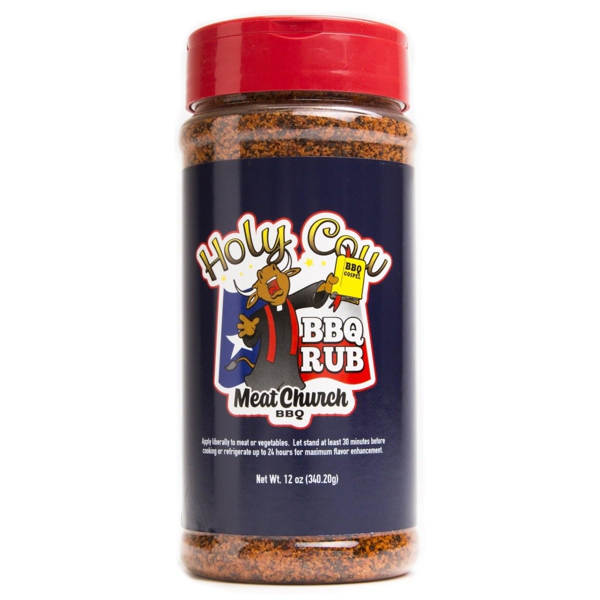 Meat Church Holy Cow BBQ Rub Texas Star Grill Shop