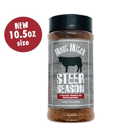Meat Mitch Steer Season (1st Place Beef, Memphis in May) 6.2oz - Texas Star Grill Shop 00211