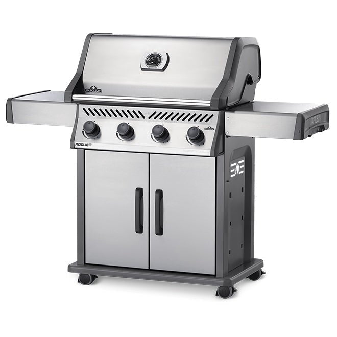 Nap ROGUE® XT 525 SIB, Natural Gas Grill With Infrared Side Burner, Stainless Steel - Texas Star Grill Shop RXT525SIBNSS-1