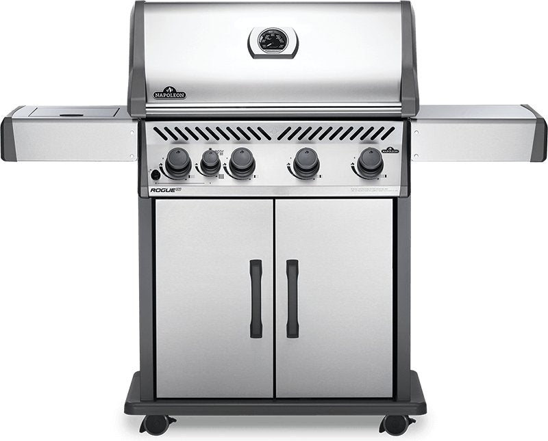 Nap ROGUE® XT 525 SIB, Natural Gas Grill With Infrared Side Burner, Stainless Steel - Texas Star Grill Shop RXT525SIBNSS-1