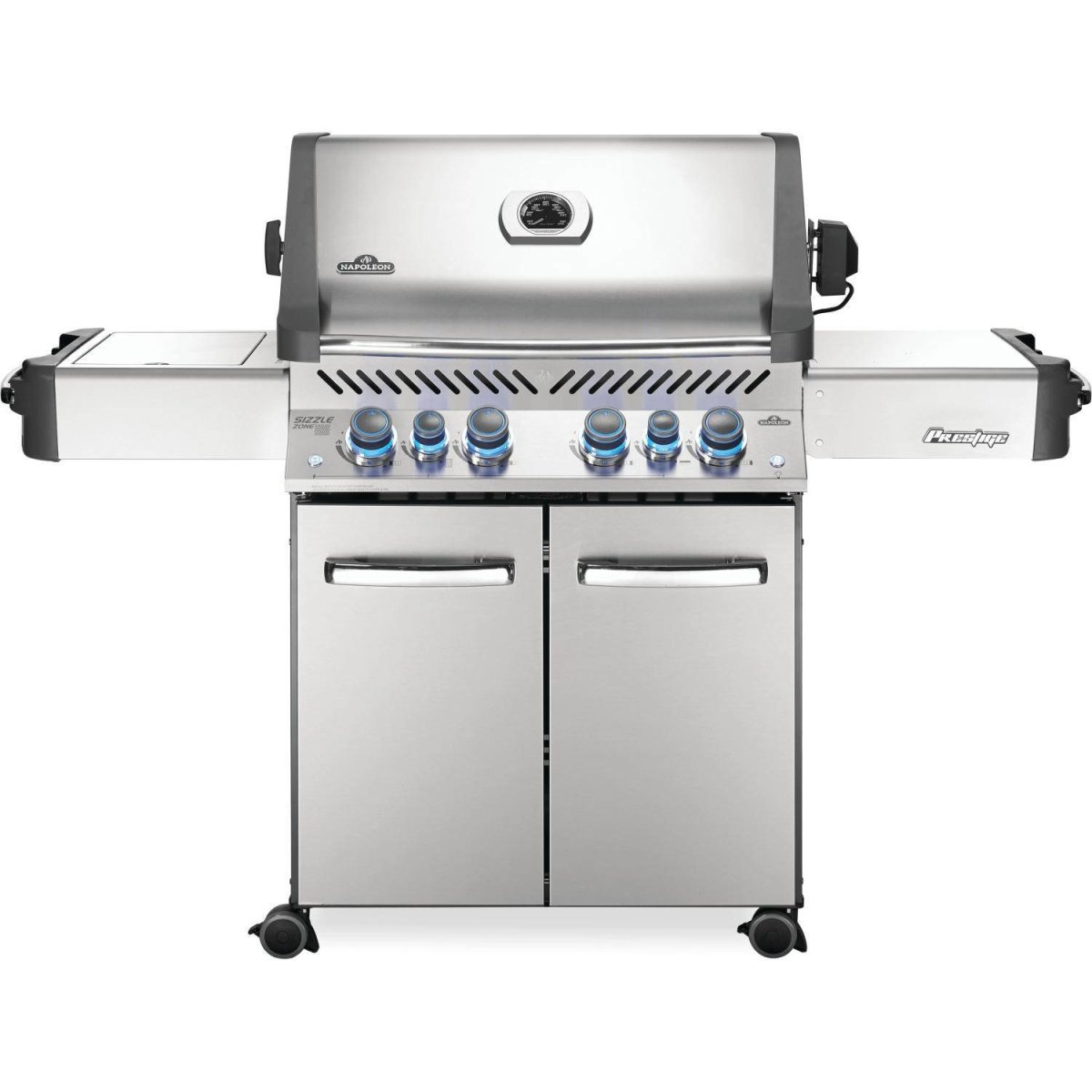 Napoleon Grills - Built-In 700 Series Power Burner Stainless Steel with Stainless Steel Cover, Natural GAS