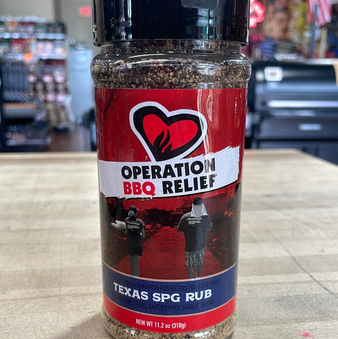 Operation BBQ Relief TX SPG Rub - Texas Star Grill Shop