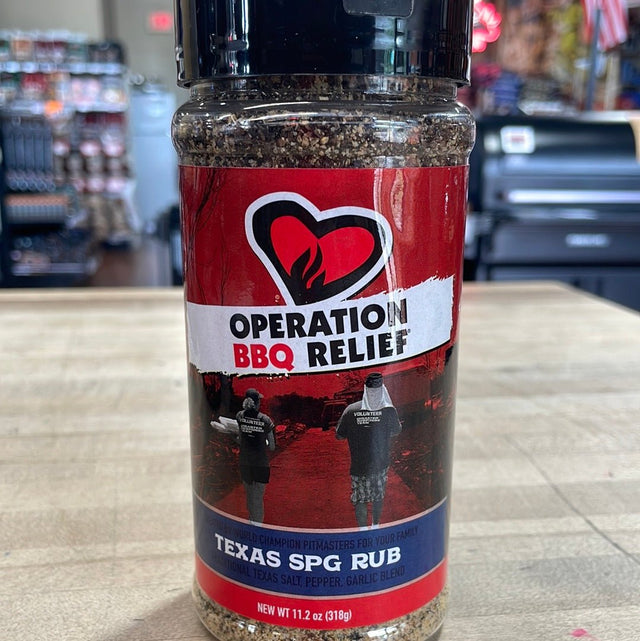 Operation BBQ Relief TX SPG Rub – Texas Star Grill Shop