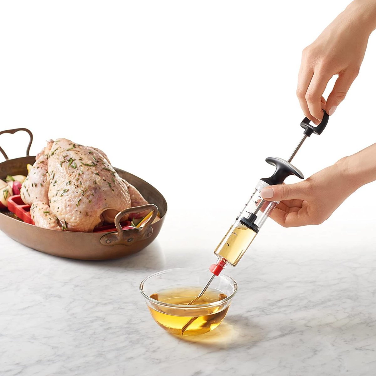 OXO Good Grips Flavor Injector for Meat & Poultry - Thumbnail 2